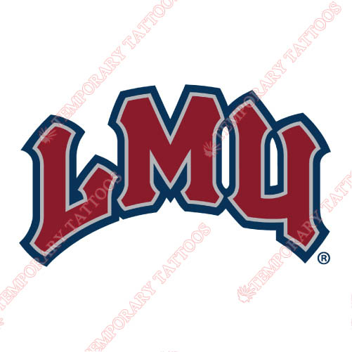 Loyola Marymount Lions Customize Temporary Tattoos Stickers NO.4902